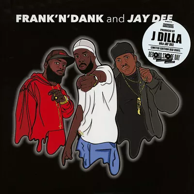 Frank N Dank & J Dilla - The Jay Dee Tapes Red Vinyl  (2017 - US - Original) • £19.80