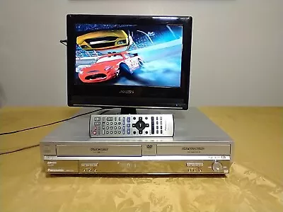 Panasonic VCR & DVD Recorder DMR-E75VP  VHS To DVD Transfer - Tested & Working  • $140