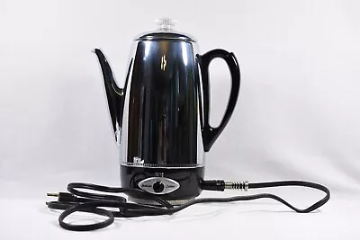 Vintage SUNBEAM Deluxe AP-20 Automatic Percolator 10 Cup Coffee Maker • $39.99
