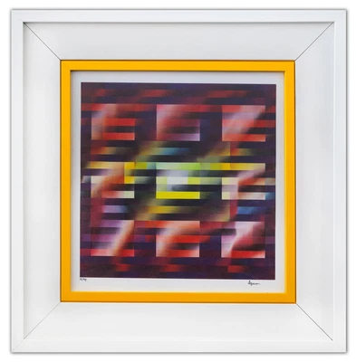 $2664 • Buy Yaacov Agam- Agamograph  Untitled 