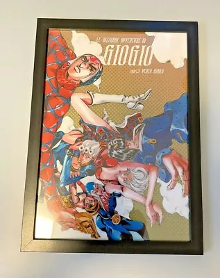 $60 • Buy JoJo's Bizarre Adventure Jojo Araki Poster Framed Clear File Golden Wind GIOGIO 