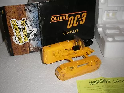 SEALED ERTL 1/16 OLIVER OC-3 CRAWLER TOY TRUCK’N CONSTRUCTION SHOW TRACTOR W COA • $89.99