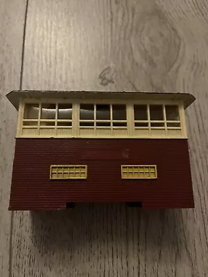 Hornby Triang Signal Box - Red Brick - Unboxed • £7.39