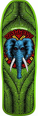 Powell Peralta Mike Vallely ELEPHANT Skateboard Deck LIME GREEN • $72.95