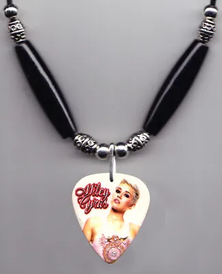 Miley Cyrus Photo Guitar Pick Necklace • $11.99