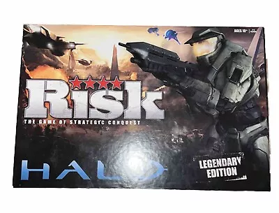 Risk Halo Legendary Edition Board Game Hasbro Used Complete With Box • $44.95