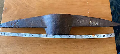 Vintage 17”  Miners Pick Axe Head Prospector’s ~ Mining Garden Primitive • $12.11