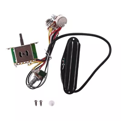 3-Way Switch Jack Electric Guitar Pickup Wiring Pre-Wired Harness Volume • $24.30
