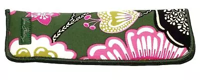 Vera Bradley Floral Vibrant Authentic Soft Slip-In Eyeglass Case 6  X 3 Inch • $14.95