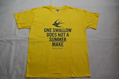 £9.99 • Buy Downton Abbey One Swallow Does Not A Summer Make T Shirt New Official Tv Show 