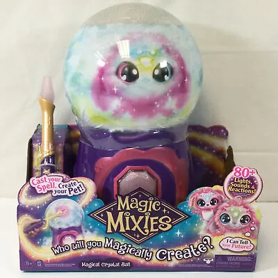 Magic Mixies Pink Blue Magical Misting Crystal Ball With Interactive Plush Toy • $45.89