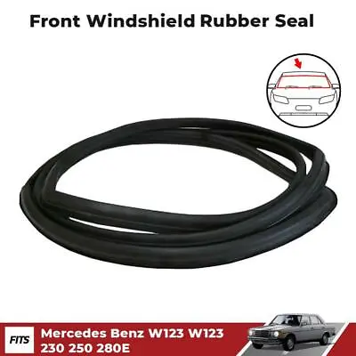 Windshield Glass Seal Strip Front Fits Mercedes Benz W123 230 250 280E P10 • $112.96