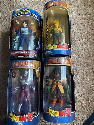 Dragon Ball Z 17 Movie Figures Lot HTF Jakks Irwin Vegeta Vegito Broly Cooler  • $1800