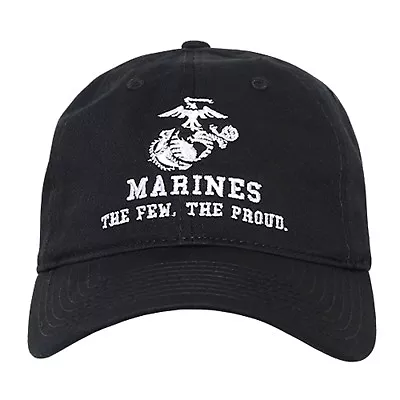 Black United States US Marine Corp USMC Polo Cotton Baseball Marines Cap Hat • $24.95