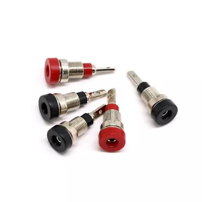 2mm 4mm Banana Plug Jack Binding Post Female Socket Connector Adapter Black/Red • $2.05