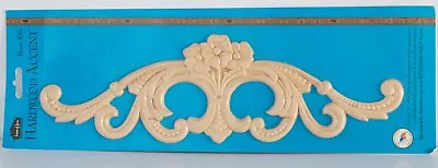 2 Furniture Wood Molding Appliqué Trim Decorative Unpainted Carved Craft  • $30