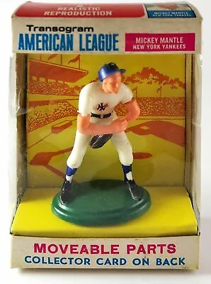 1969 Transogram Mickey Mantle      Unopened Original Box With Statue   • $2250