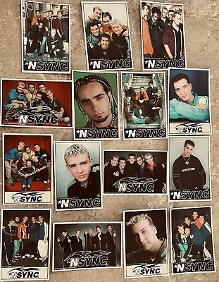 Set Of 15 Vintage NSYNC 1999 Stickers/decals • $4.99