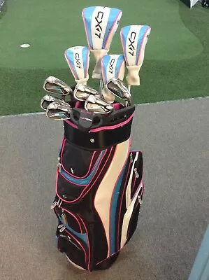 $629.99 • Buy Retco CX7 LADIES Deluxe Golf Pkg -14 Hole Cart Bag,Putter & Deluxe Covers
