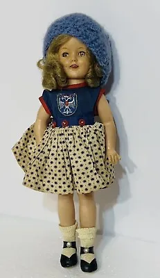 1959 IDEAL ST-12 Plastic & Vinyl Sleep Eyed SHIRLEY TEMPLE DOLL • $39.99