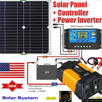 6000W Power Inverters Solar Panel Battery Charger Car RV Marine Boat Caravan • $98.99