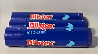 Blistex Medicated Lip Balm (Lot Of 3) - New • $5.49