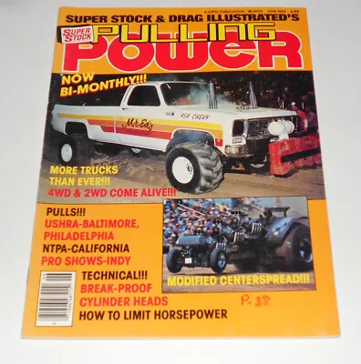 Vintage Pulling Power Monster Truck Magazine June 1984 Rare • $54.32