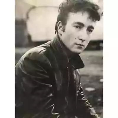 Vintage Black & White Photo Print Poster Of John Lennon The Beatles. 16  X 20  • $100