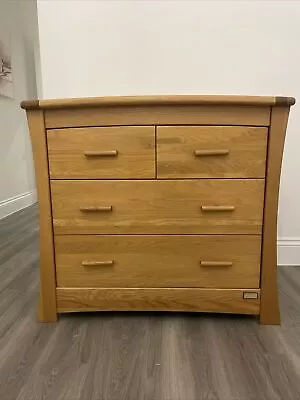 Mamas & Papas Ocean Range Solid Oak Chest Of Drawers & Changing Table • £120