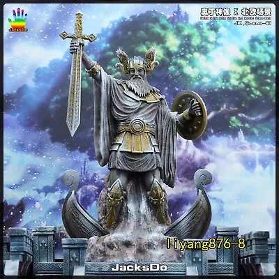 JacksDo Studio Saint Seiya Odin Resin Statue Figure Model Scene Base Toy STOCK • $119.54