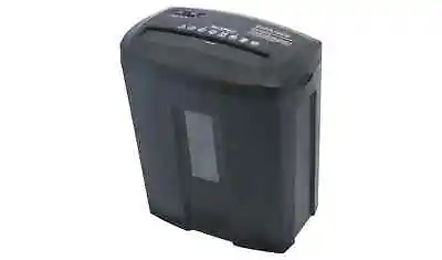 ProAction A4 8 Sheet 15L Micro Cut Paper Shredder For Office - Black 7988534 R • £27.99