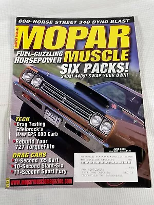 June 2002 Mopar Muscle Magazine '69 440-6BBL Road Runner / '72 Charger • $5.99