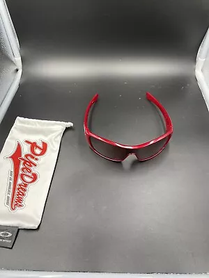 Oakley Antix Metallic Red W/ Warm Grey Lenses New • $285