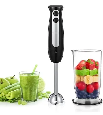 FOHERE Hand Blender With 700ml Beaker Electric Stick For Kitchen...  • £21.99