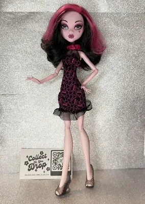 Monster High Sweet 1600 Roadster Draculaura Doll 2011 Mattel Restyled Curly Hair • $48.03