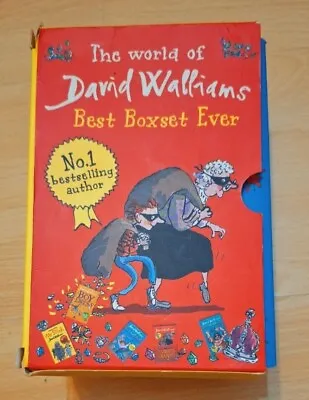 SALE 4 The World Of David Walliams Best Boxset Ever Bestselling Author Paperback • £5.50