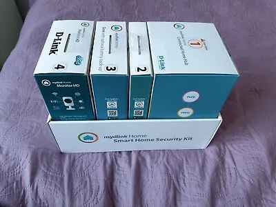 D-Link Mydlink HD Kit DCH-G020 Hub Siren Sensor BABY Camera Z-Wave Home Security • £50