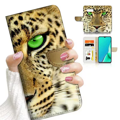 ( For Samsung S7 ) Wallet Flip Case Cover AJ24048 Leopard • $12.99