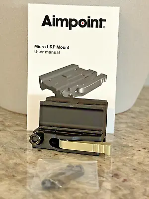 Aimpoint Micro LRP Mount & 39MM Riser Spacer. QD Release Lever. Brand New • $129.95