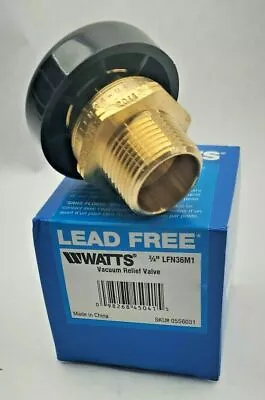 $25 • Buy NEW  Watts 3/4  Brass Vacuum Relief Valve LFN36M1 0556031 Lead Free 