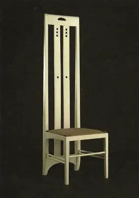 £4.90 • Buy POSTCARD Charles Rennie Mackintosh High-backed Chair, Glasgow 1900 MINT