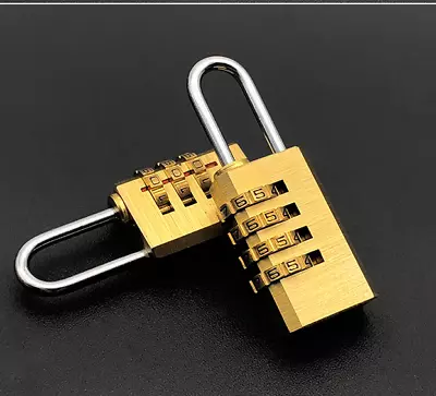 Mini Digits Number Padlock Brass Combination Lock Password Lock Password Code • $2.92