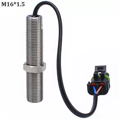 BC-S-RPM-M16 Magnetic Pickup MPU Generator Speed Sensor For Generator Set • $15