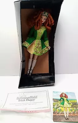 Festivals Of The World Irish Dance Barbie Doll Mattel Pink Label Collection 2006 • $34.95