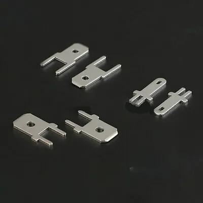 Terminals Crimp Connector PCB Male Spade Electrical Wire 2.8/4.8/6.3MM • $2.05