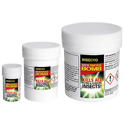 Hydroponics Insecto Fortefog P Fumer Smoke Generator Insects/Mites/Spiders/Fleas • £14.65