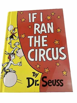 Dr. Seuss — If I Ran The Circus — Hardcover Vintage Book Random House - Nice! • $5.99