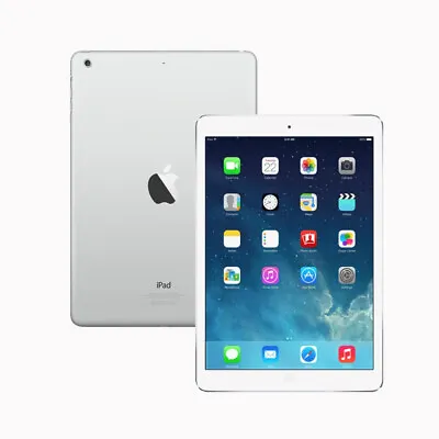 Apple IPad Air A1474 16GB Silver Wi-Fi Only - C-Grade • $49.99