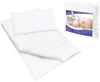 Baby Comfort Duvet And Pillow Set 120x90 Cm For Baby Cot Bed • £17.65