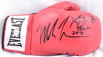 Mike Tyson Buster Douglas Signed Red Everlast Boxing Glove-Beckett W Holo *Right • $219